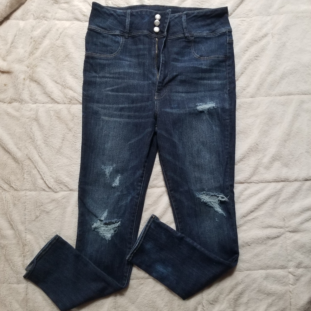 American Eagle Super Hi-Rise Jegging Size 16 Long